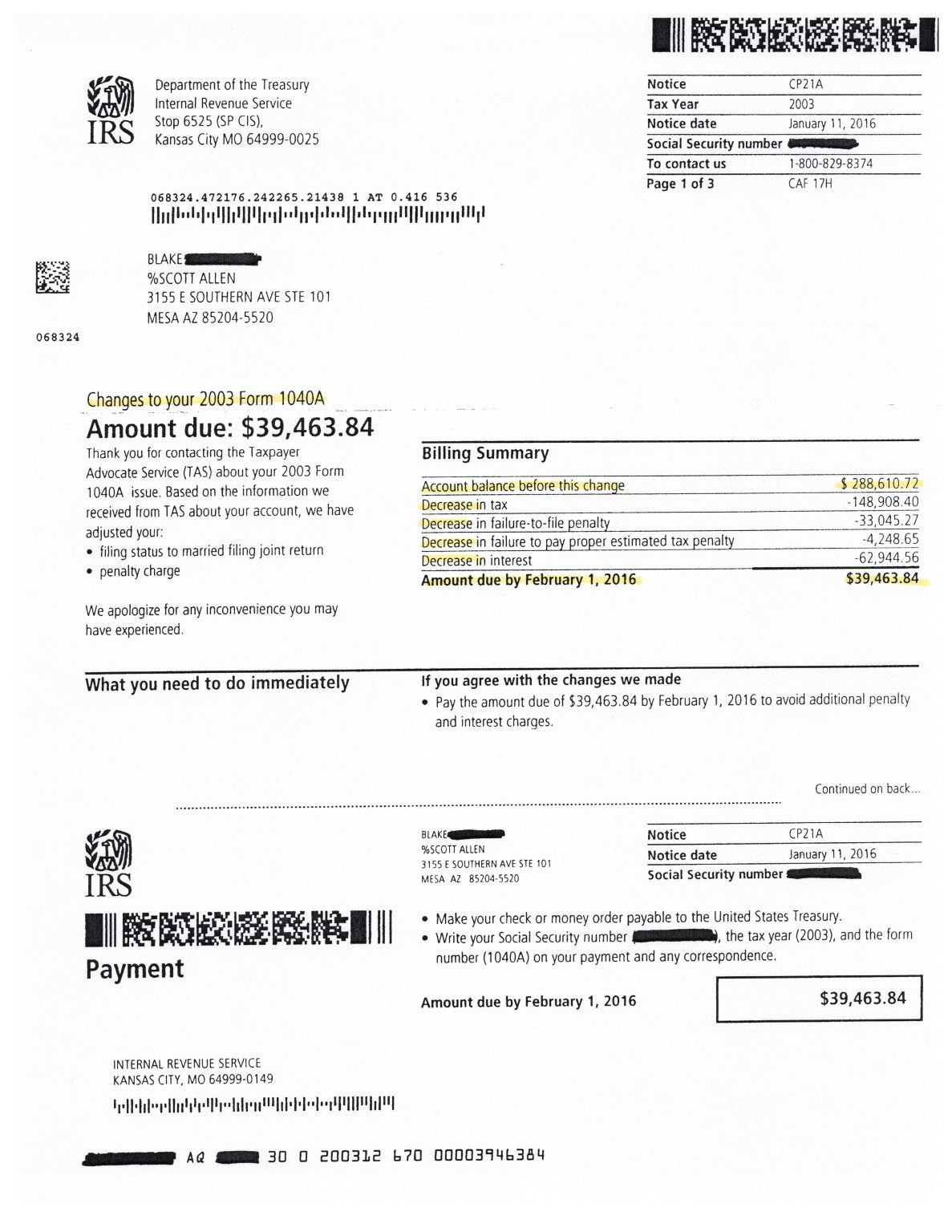 Mesa AZ Back Tax Returns saved client $249,147 – Tax Debt Advisors